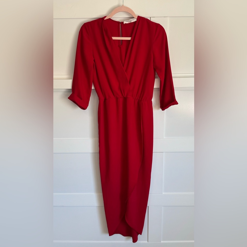 Amanda Uprichard Scarlet High Low Dress